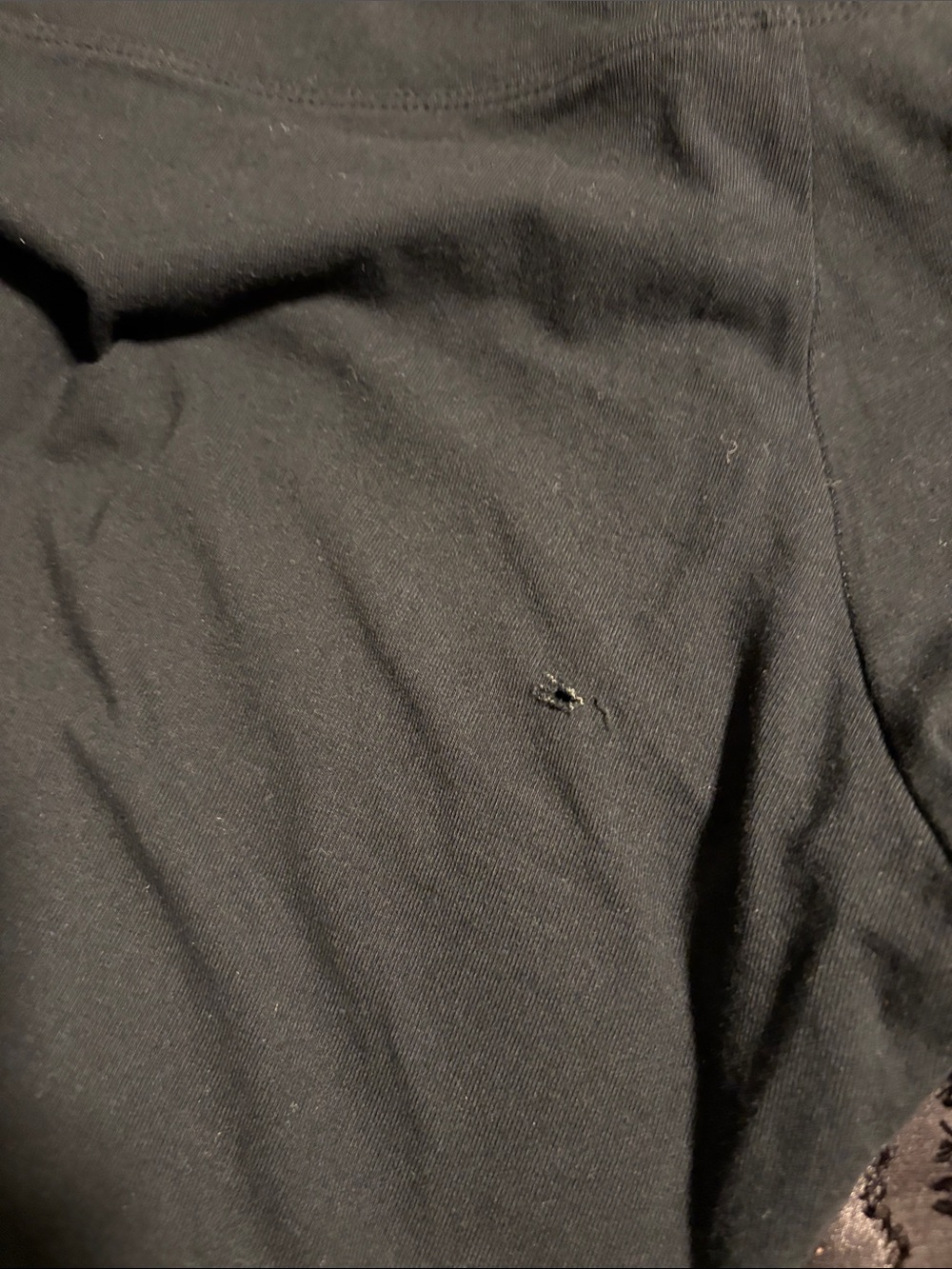 Women’s Victoria secret Lage Black Leggings with Rhinestone and XL Tee. - Picture 4 of 4